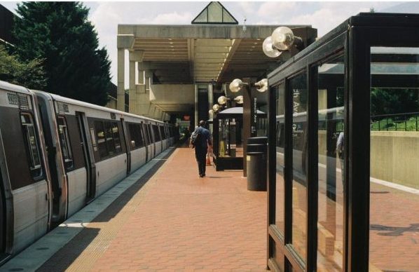 **FILE** The platform at Metro's Branch Avenue station is shown here. (Anthony TIlghman/The Washington Informer)