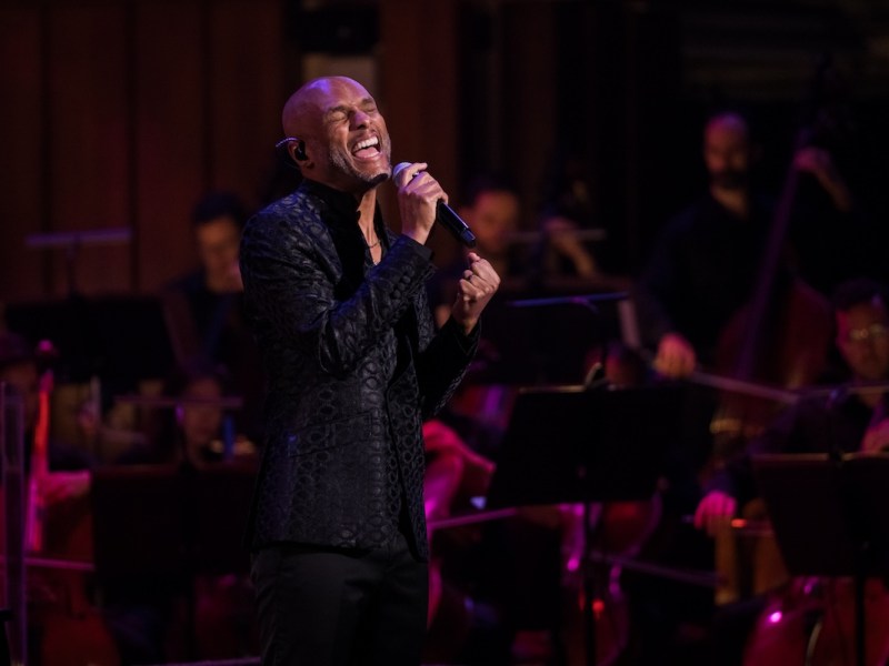 Kenny Lattimore was one of the D.C. artists performing during “DC Originality,” a concert celebrating the range of music produced by D.C. artists. (Courtesy of Julian Thomas)