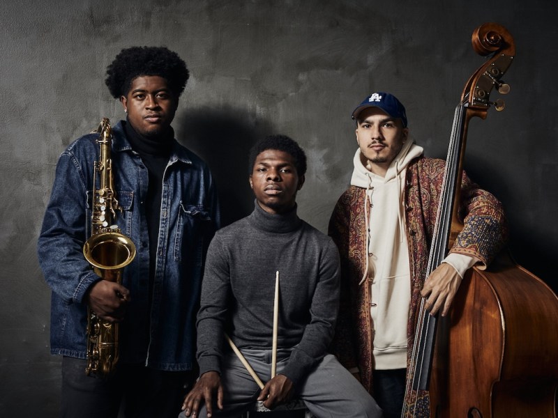 New Jazz Underground, winners of the 2023 DCJazzPrixe, are slated to perform in this year's 20th Anniversary DC JazzFest. Band members are saxophonist Abdias Armenteros, drummer TJ Reddick, and bassist Sebastian Rios. (Courtesy of DC Jazz Festival)