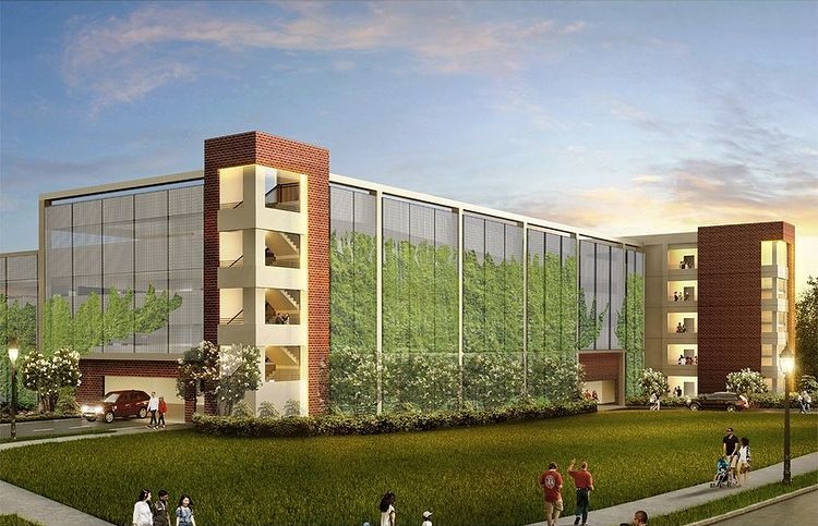 **FILE** Rendering of Parcel 6 parking garage (Courtesy of dmped.dc.gov)