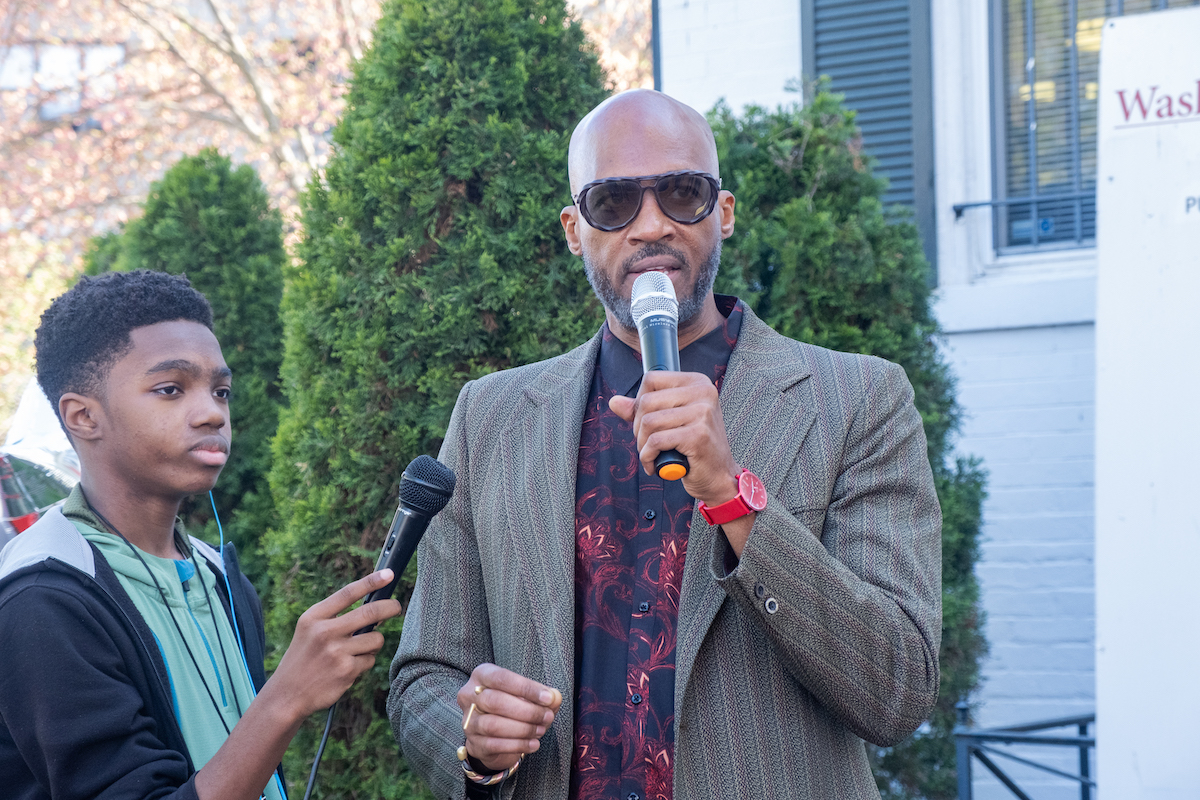 **FILE** Changing his affiliation from Democrat to the D.C. Statehood Green Party, grassroots activist Kymone Freeman is working to unseat D.C. Del. Eleanor Holmes Norton in the November general election. (Ja’Mon Jackson/The Washington Informer)