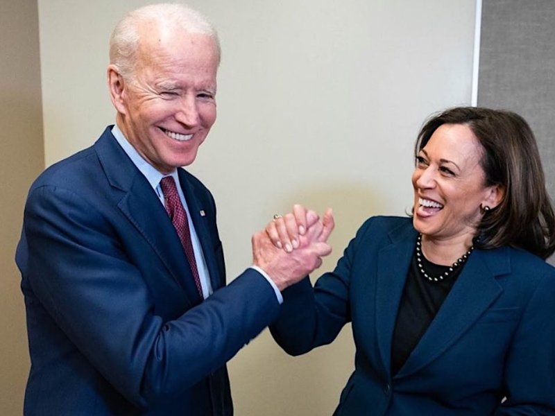 **FILE** President Joe Biden and Vice President Kamala Harris (Courtesy of Joe Biden via Twitter)