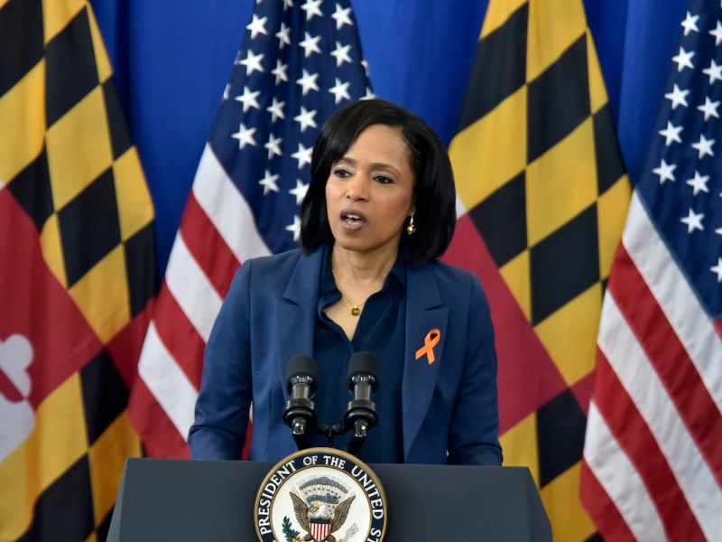 **FILE** Prince George's County Executive Angela Alsobrooks delivered the annual State of the Economy address on June 13. (Robert R. Roberts/The Washington Informer)