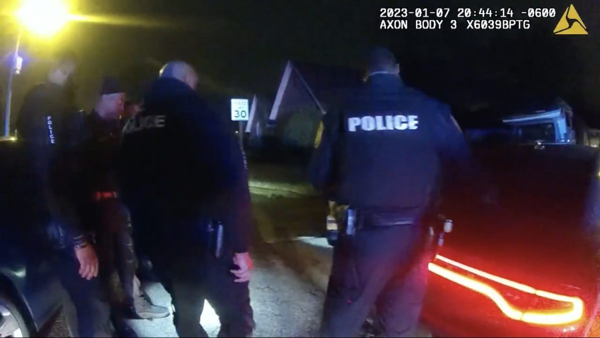 After examining the footage, the New York Times reported that Memphis police officers issued a barrage of confusing, conflicting commands when working to arrest Tyre Nichols, who they fatally beat on Jan. 7. Nichols died from his injuries Jan. 10. (Screenshot of video from Memphis Police Department)