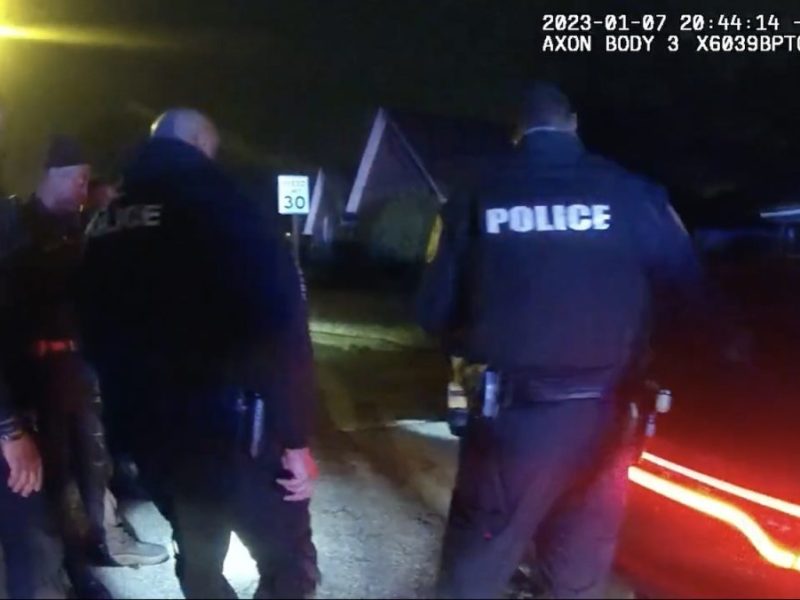 After examining the footage, the New York Times reported that Memphis police officers issued a barrage of confusing, conflicting commands when working to arrest Tyre Nichols, who they fatally beat on Jan. 7. Nichols died from his injuries Jan. 10. (Screenshot of video from Memphis Police Department)