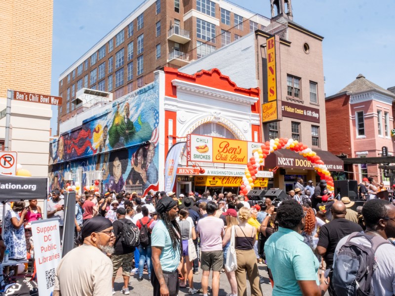 Ben’s Chili Bowl celebrates its 65th anniversary at the original U Street location. Residents, go-go bands, D.C. officials, and celebrities were all present to celebrate the milestone on Aug. 22 with the Ali family. (Ja'Mon Jackson/The Washington Informer)