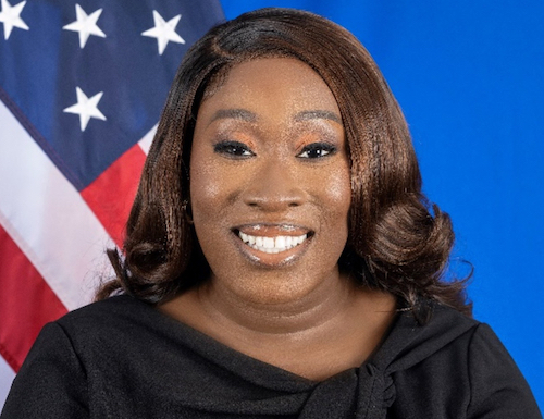 Deniece Laurent-Mantey, executive director for the President’s Advisory Council on African Diaspora Engagement in the United States