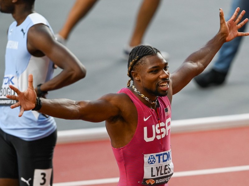 **FILE** Noah Lyles (Zenfolio - Erki Pictures via Wikimedia Commons)