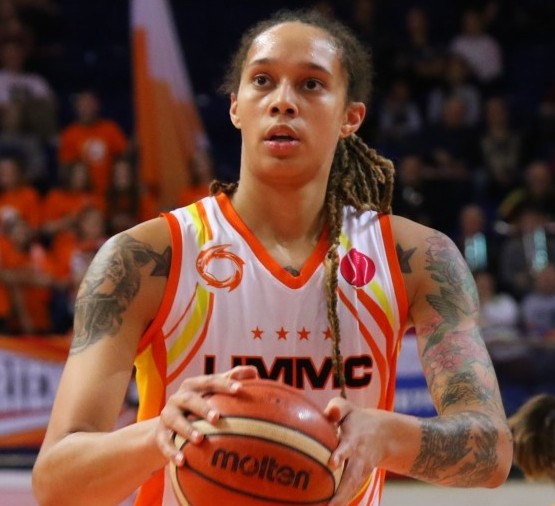 **FILE** Brittney Griner (Courtesy of УГМК via Wikimedia Commons)