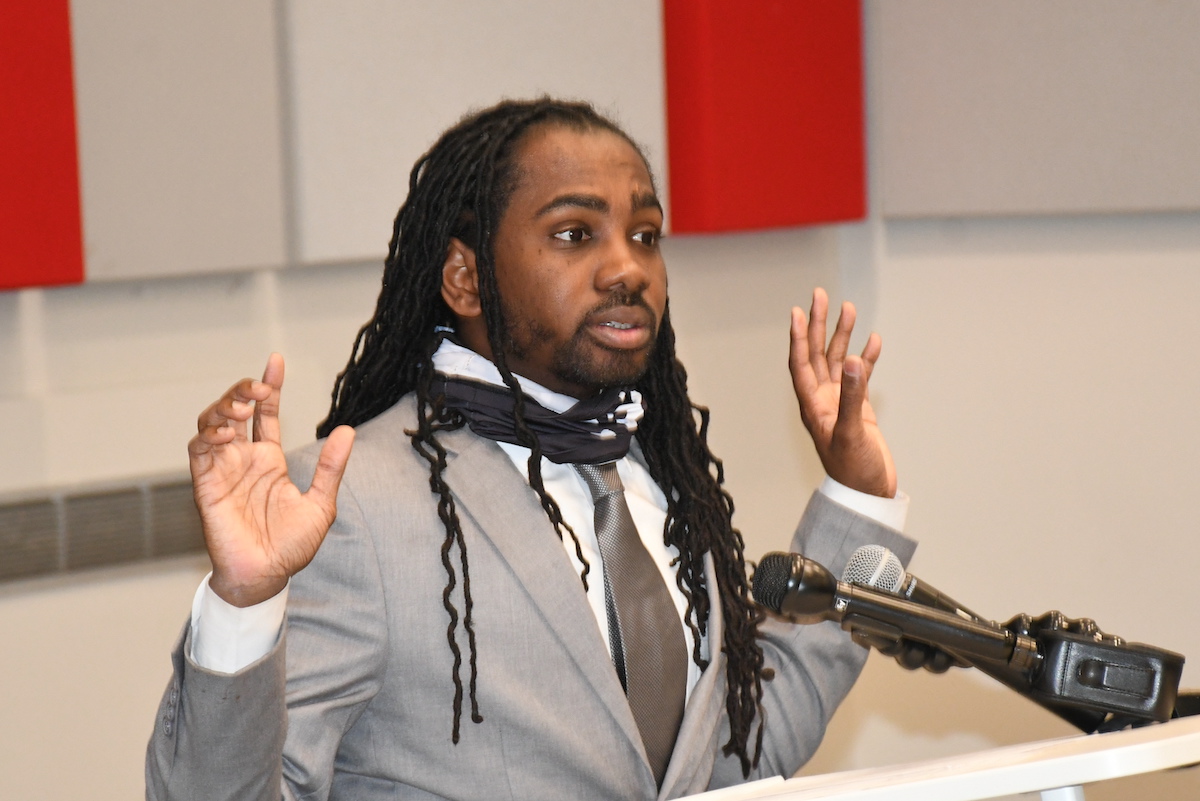 **FILE** Ward 8 Council member Trayon White is a candidate for the Democratic nomination for mayor on June 21. (WI photo)