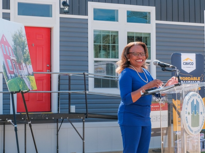 On Tuesday, June 4, Adrianne Todman, acting secretary of the U.S. Department of Housing and Urban Development (HUD), held a press conference on the National Mall to preview HUD’s 2024 Innovative Housing Showcase and highlight the Biden-Harris Administration’s commitment to building new, innovative, and affordable homes for all. (Ja'Mon Jackson/The Washington Informer)