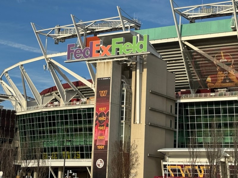 The Washington Commanders' lease on FedEx Field expires in 2027 and the team could potentially relocate to D.C. or Virginia. Recently, the team moved their business operations to College Park. (Anthony Tilghman/The Washington Informer)