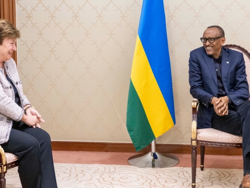 Kagame, IMF’s Georgieva Discuss Fruitful Partnership