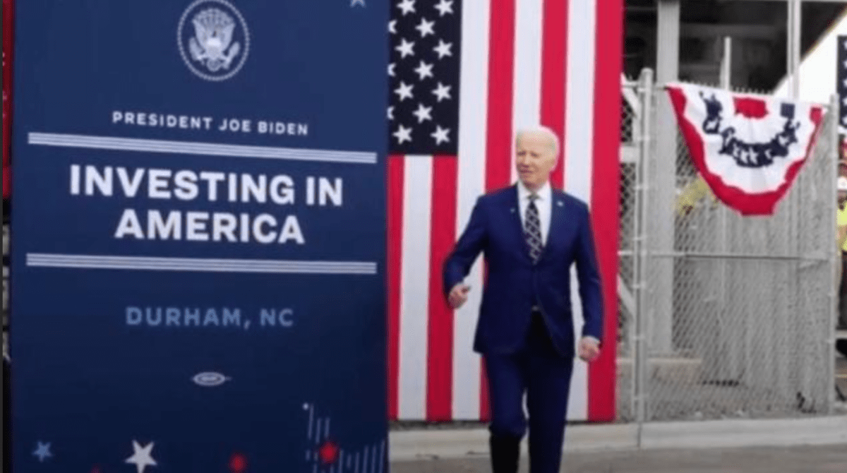 President Joe Biden trolled his Republican Rep. Marjorie Taylor Greene, with a masterful campaign ad that has taken the internet by storm. (Courtesy Photo)